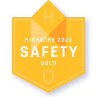 CS Gold Safety award 2021